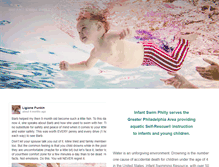 Tablet Screenshot of infantswimphilly.com